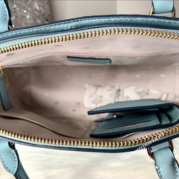 Kate Spade LG Reiley Dome Satchel / Wallet Set - Picture 7 of 8